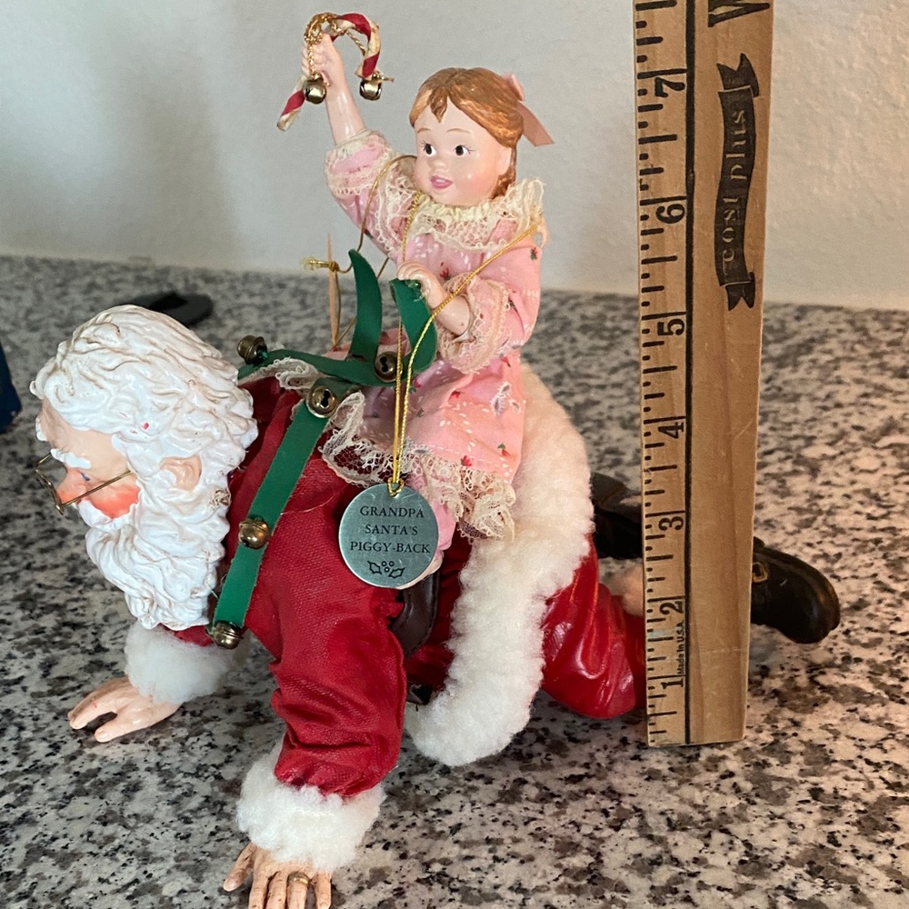 KS Adler Limited Edition Santa and Child Figurine VINTAGE - Picture 12 of 17